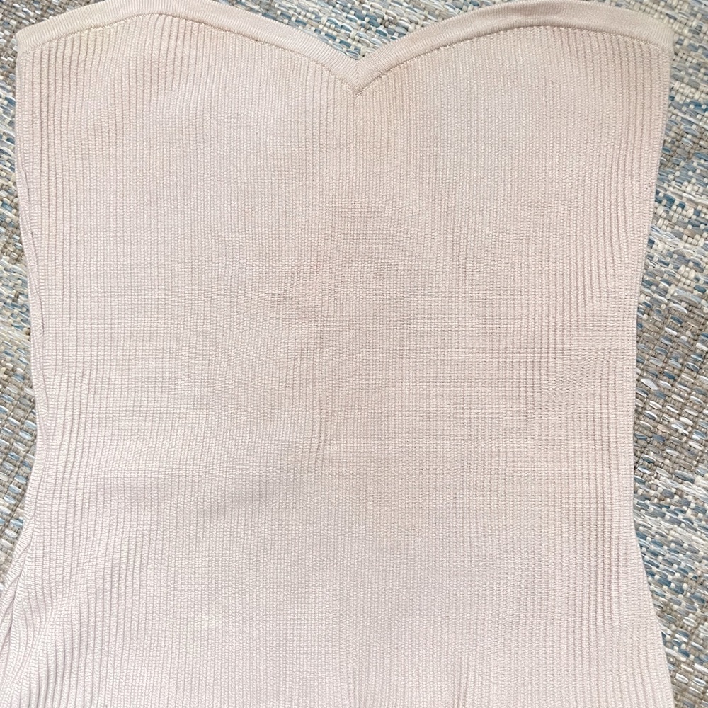 Babaton sculpt tube top S M “beige”